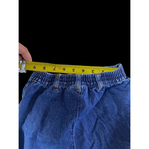 Vintage Disney Store Girls Skort Skirt Jean Denim PRINCESS Size 4 5 Y2K 2000s - Picture 8 of 8